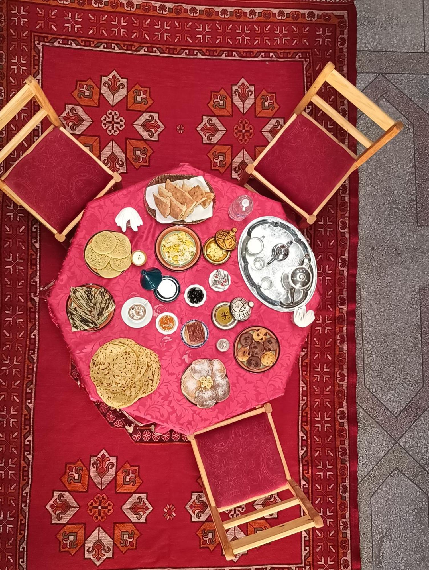 Riad Restaurant Marzouk Ait Baha Bagian luar foto